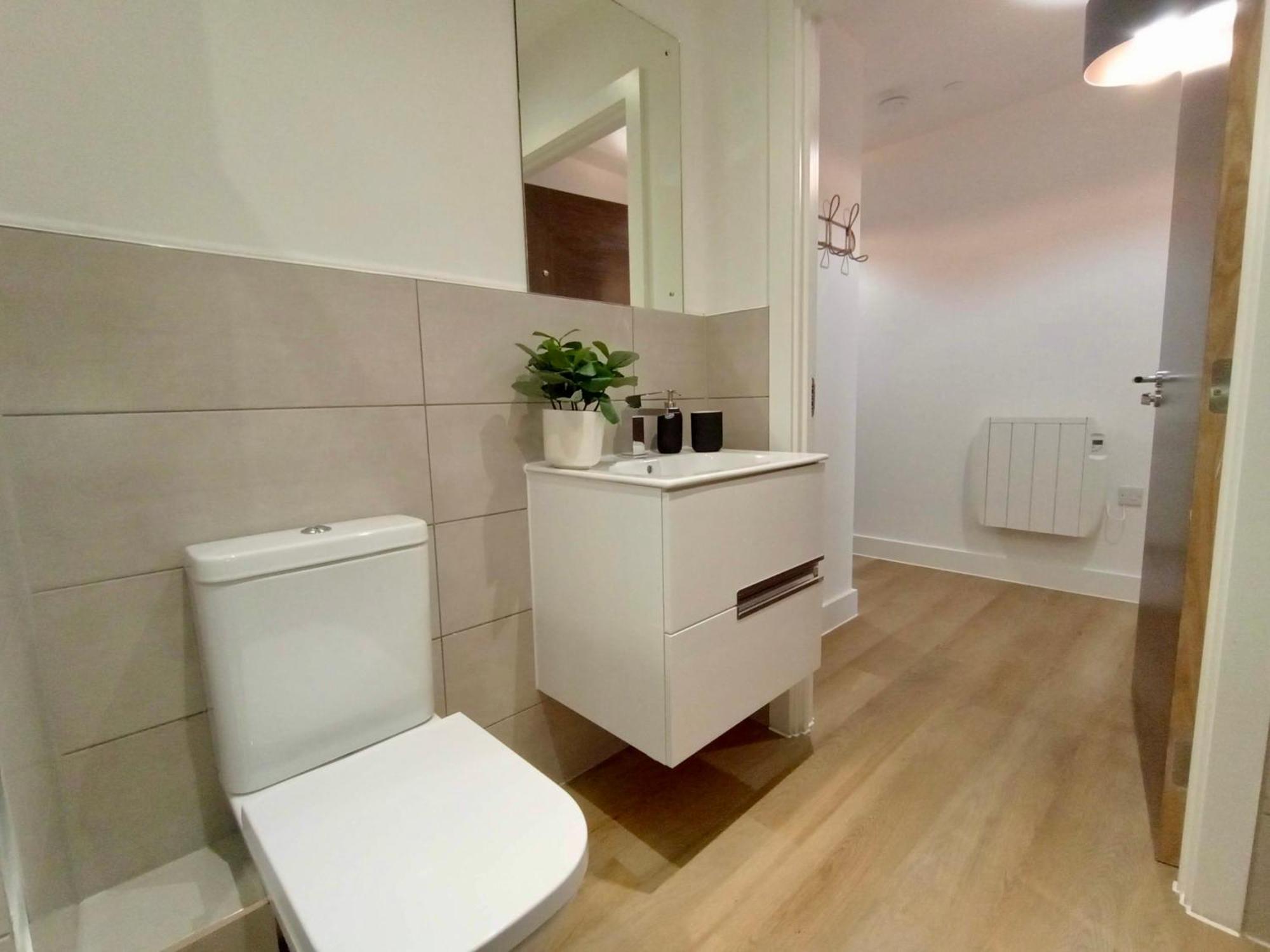 Ferienwohnung Luxury 2 Bed 2 Bath Flat Near Old Trafford Manchester Exterior foto
